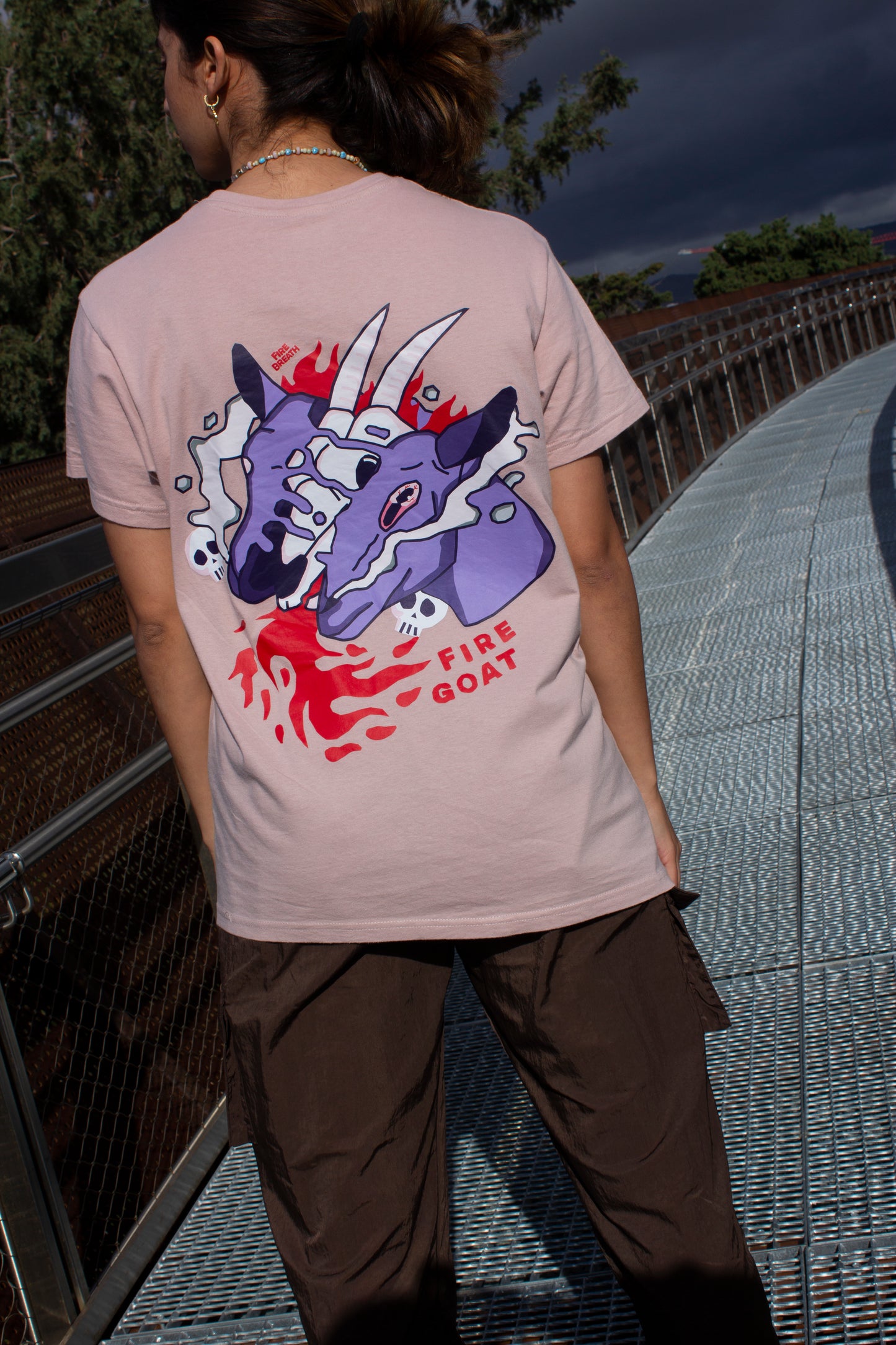 Limited edition / Fire Goat Tee